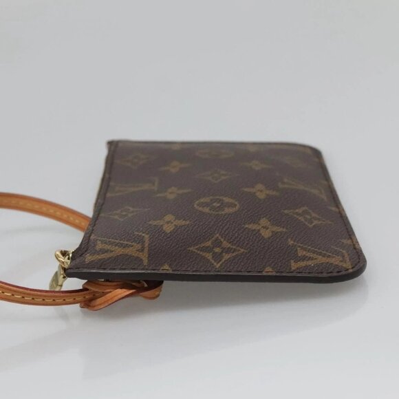LOUIS VUITTON Monogram Neverfull PM Pouch LV Auth 138752 - Picture 6 of 16